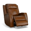  Flexsteel Mustang 1873-54PH-72970 Power Gliding Recliner with Power Headrest IMAGE 2