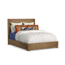  Flexsteel Normandy W1062-90QS Queen Panel Storage Bed IMAGE 1