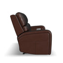 Flexsteel Oasis 1750-62P5-70570 Power Reclining Sofa with Power Headrest, Lumbar, Heat & Massage IMAGE 3