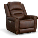  Flexsteel Oscar 1590-50PH-62972 Power Recliner with Power Headrest & Lumbar IMAGE 1