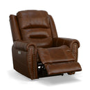 Flexsteel Oscar 1591-50PH-37572 Power Recliner with Power Headrest & Lumbar IMAGE 2