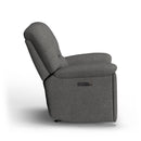  Flexsteel Plush S2432-54P3 Power Gliding Recliner with Power Headrest & Lumbar IMAGE 3
