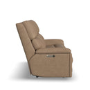  Flexsteel Porter B3865-63L Power Reclining Sofa with Console, Power Headrest & Lumbar IMAGE 3