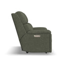  Flexsteel Porter S2865-60L Power Reclining Loveseat with Power Headrest & Lumbar IMAGE 3