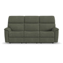 Flexsteel Porter S2865-63L Power Reclining Sofa with Console, Power Headrest & Lumbar IMAGE 2
