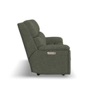 Flexsteel Porter S2865-63L Power Reclining Sofa with Console, Power Headrest & Lumbar IMAGE 3