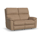  Flexsteel Porter B3865-60L Power Reclining Loveseat with Power Headrest & Lumbar IMAGE 1