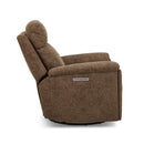  Flexsteel Refined S2421-53P3 Power Swivel Gliding Recliner with Power Headrest & Lumbar IMAGE 4