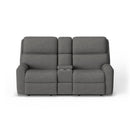 Flexsteel Rio S2904-601H Power Reclining Loveseat with Console & Power Headrest IMAGE 2