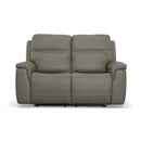  Flexsteel Sawyer 1845-60PH-00901 Power Reclining Loveseat with Power Headrest & Lumbar IMAGE 2