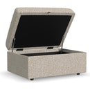  Flexsteel Sky 5508-08S Storage Ottoman IMAGE 2