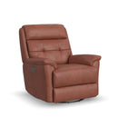  Flexsteel Sophisticated S3424-53P3 Power Swivel Gliding Recliner with Power Headrest & Lumbar IMAGE 1