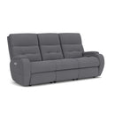  Flexsteel Strait B3906-62H Power Reclining Sofa with Power Headrest IMAGE 1