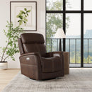  Flexsteel View 1524-52PH-05070 Power Swivel Recliner with Power Headrest & Lumbar IMAGE 2