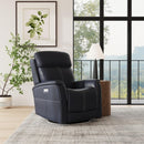  Flexsteel View 1524-52PH-05040 Swivel Power Recliner with Power Headrest & Lumbar IMAGE 2