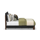  Flexsteel Waterfall W1027-91Q Queen Panel Bed IMAGE 2