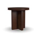  Flexsteel Waterfall W1026-02 Round End Table IMAGE 1
