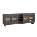  Flexsteel Waterfall W1027-063 Large Entertainment Base IMAGE 1