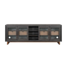  Flexsteel Waterfall W1027-063 Large Entertainment Base IMAGE 2