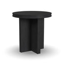  Flexsteel Waterfall W1027-02 Round End Table IMAGE 2