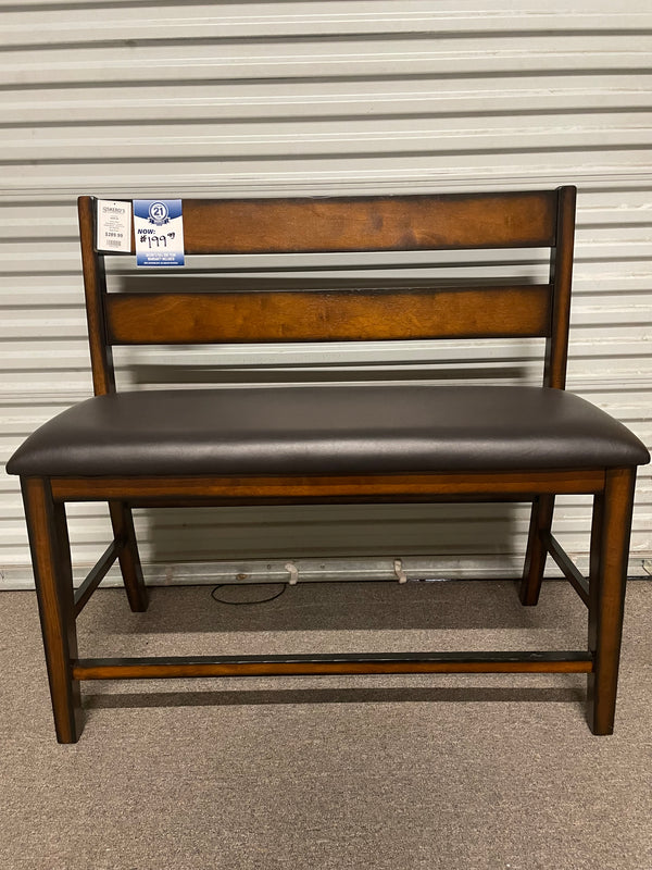 Maldives Counter Height Bench by Crown Mark (CLEARANCE)