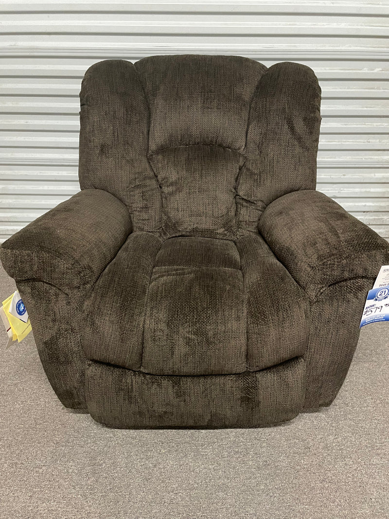 184-91-21 Rocking Recliner in Fudge by Homestretch (CLEARANCE)