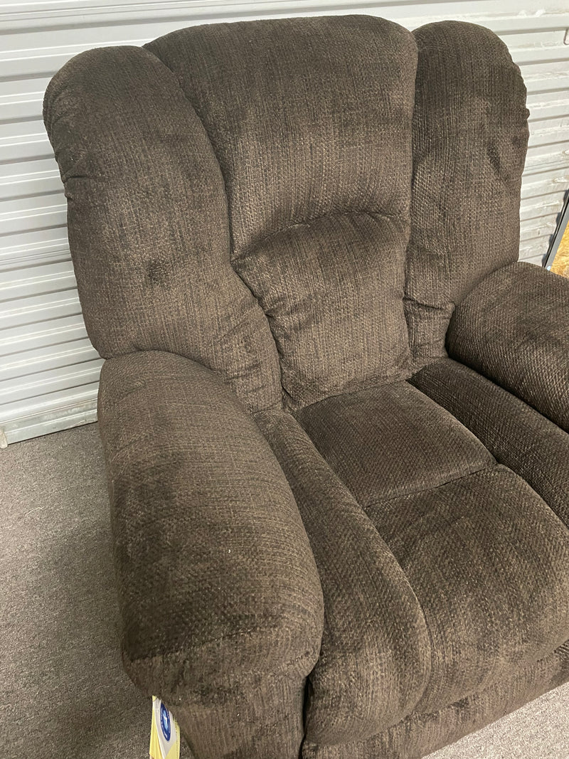 184-91-21 Rocking Recliner in Fudge by Homestretch (CLEARANCE)