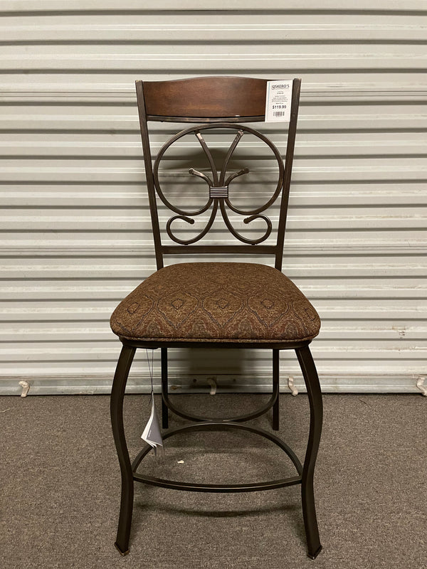 Glambrey Upholstered Barstool by Ashley (CLEARANCE)