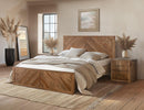 International Furniture Direct Balam King Bed IFD4221HBDEK/IFD4221PLTEK