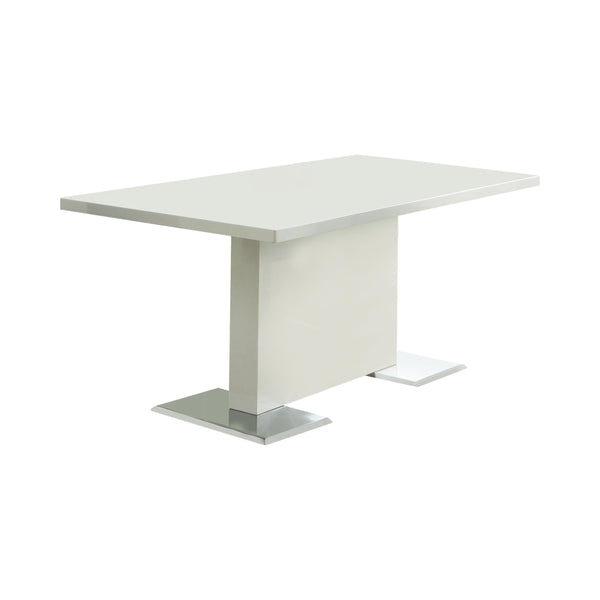 Coaster Furniture Anges Dining Table with Pedestal Base 102310 IMAGE 1