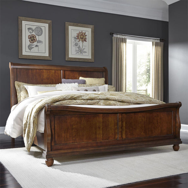 Liberty Furniture Industries Inc. Rustic Traditions Queen Sleigh Bed 589-BR-QSL IMAGE 1