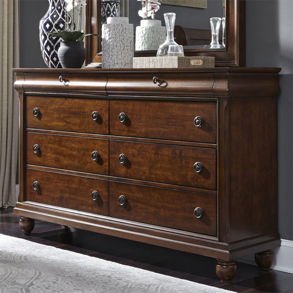 Liberty Furniture Industries Inc. Rustic Traditions 8-Drawer Dresser 589-BR31 IMAGE 1