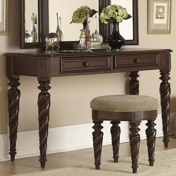 Liberty Furniture Industries Inc. Arbor Place 2-Drawer Vanity Table 575-BR35 IMAGE 1