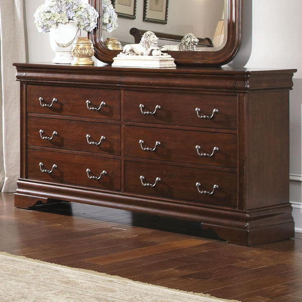 Liberty Furniture Industries Inc. Carriage Court 6-Drawer Dresser 709-BR31 IMAGE 1