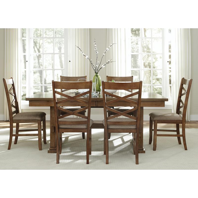 Liberty Furniture Industries Inc. Bistro Dining Table with Trestle Base 64-P4090 IMAGE 2