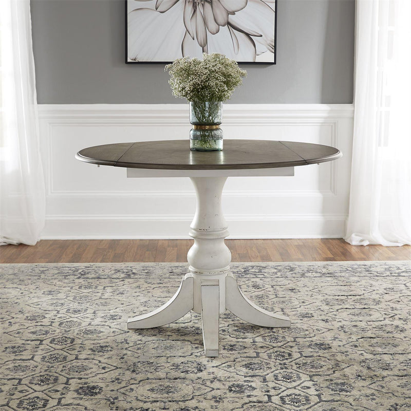 Liberty Furniture Industries Inc. Magnolia Manor 244-CD-O3DLS 3 pc Dining Set IMAGE 2