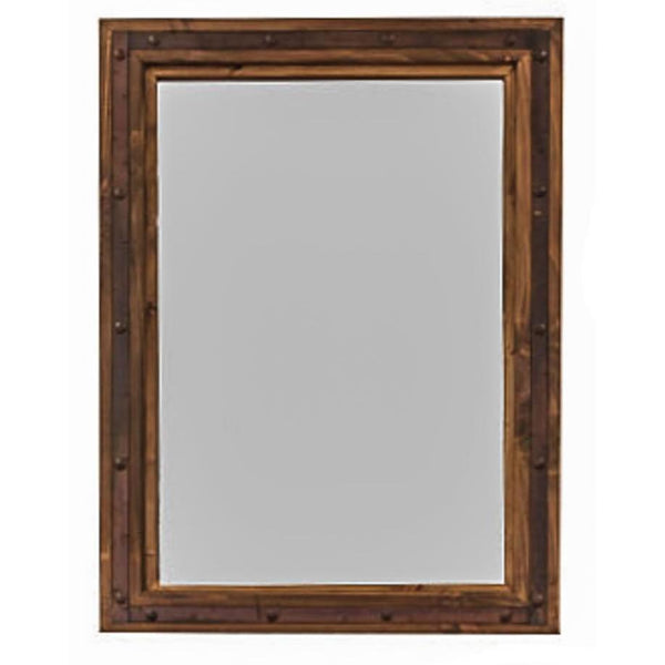 LMT Imports Copper Panel Dresser Mirror ZLUNA-104 IMAGE 1