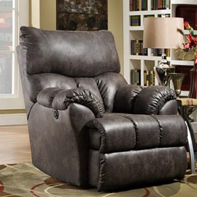 Southern Motion Re-Fueler Leather Recliner Re-Fueler Lay Flat 4113 (Gr) IMAGE 1