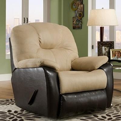 Southern Motion Avalon Rocker Leather Recliner Avalon Wall Hugger 2838 257-15 IMAGE 1