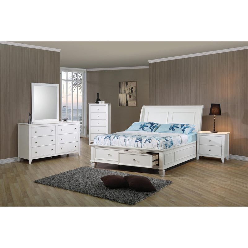 Coaster Furniture Selena 400239F 6 pc Full Sleigh Bedroom Set IMAGE 1