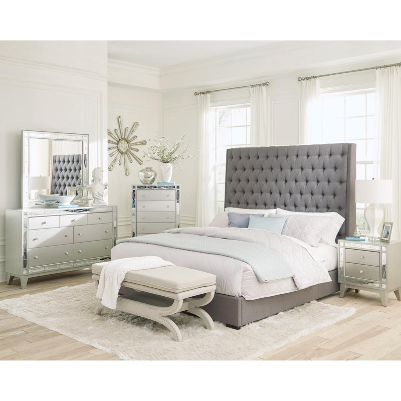 Coaster Furniture Camille 300621KE 6 pc King Platform Bedroom Set IMAGE 1