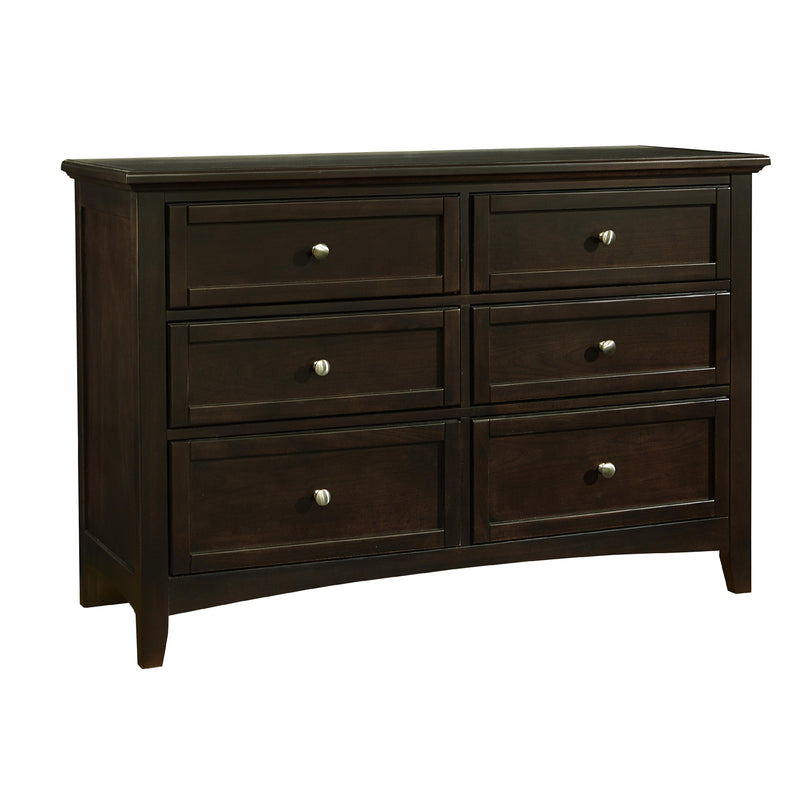 Vaughan-Bassett Bonanza 6-Drawer Dresser BB27-001 IMAGE 1