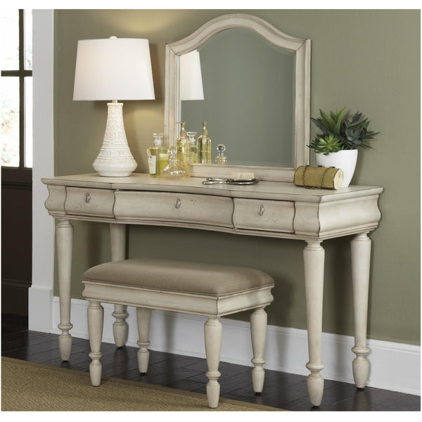 Liberty Furniture Industries Inc. Rustic Traditions II 3-Drawer Vanity Table 689-BR35 IMAGE 1