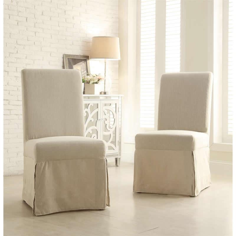 Riverside Furniture Mix-N-Match Dining Chair 36964 Mix-N-Match Parson Slipcover Chair IMAGE 2