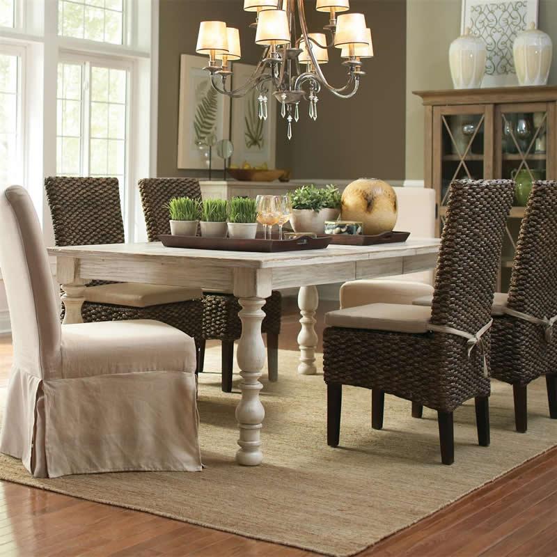 Riverside Furniture Mix-N-Match Dining Chair 36964 Mix-N-Match Parson Slipcover Chair IMAGE 3