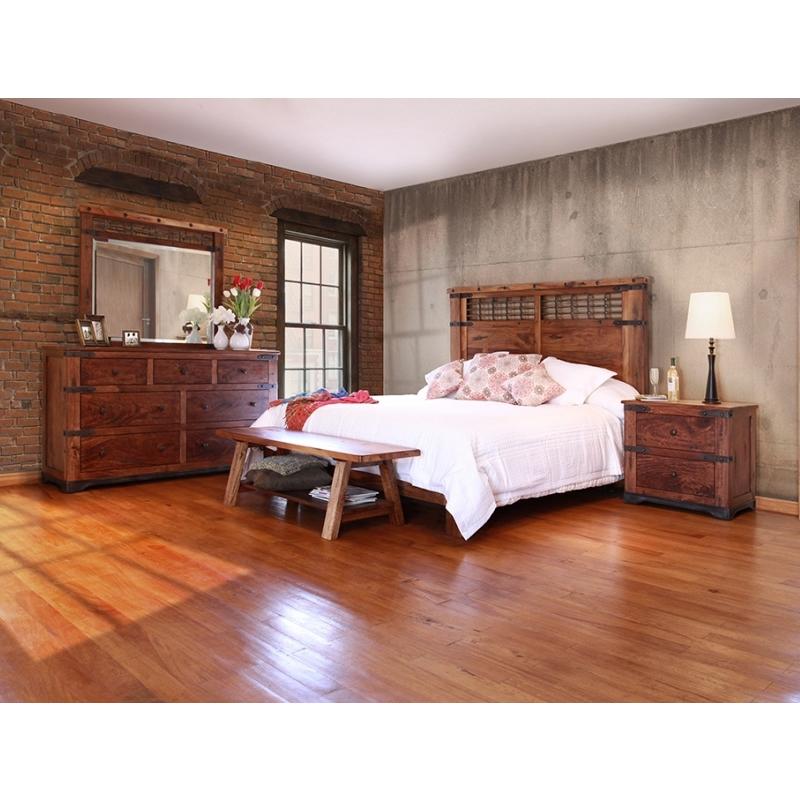International Furniture Direct Parota 7-Drawer Dresser IFD866DSR IMAGE 5