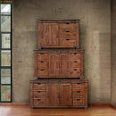 International Furniture Direct Parota TV Stand with Cable Management IFD866STAND-50 IMAGE 5