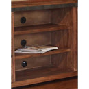 International Furniture Direct Parota TV Stand with Cable Management IFD866STAND-60 IMAGE 2