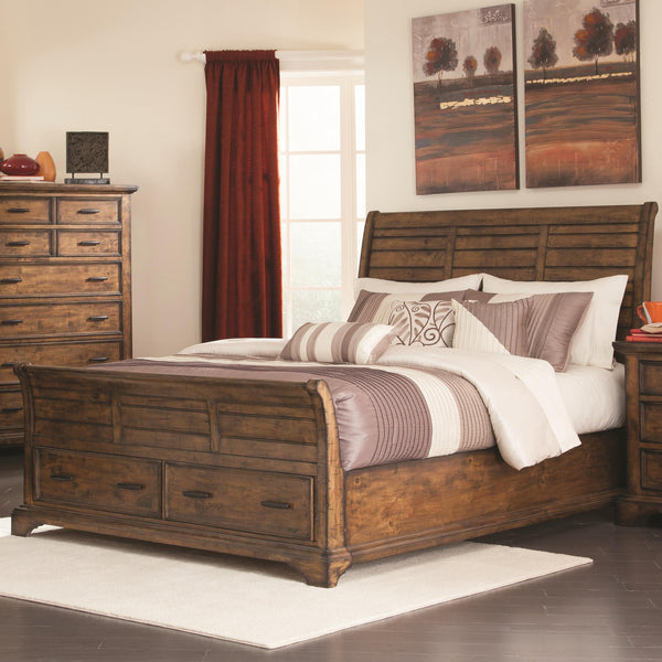 Coaster Furniture Elk Grove Queen Sleigh Bed with Storage 203891Q IMAGE 1