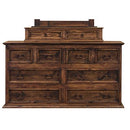 LMT Imports Curved Medio Arched Dresser Mirror COM071MEDIO IMAGE 1